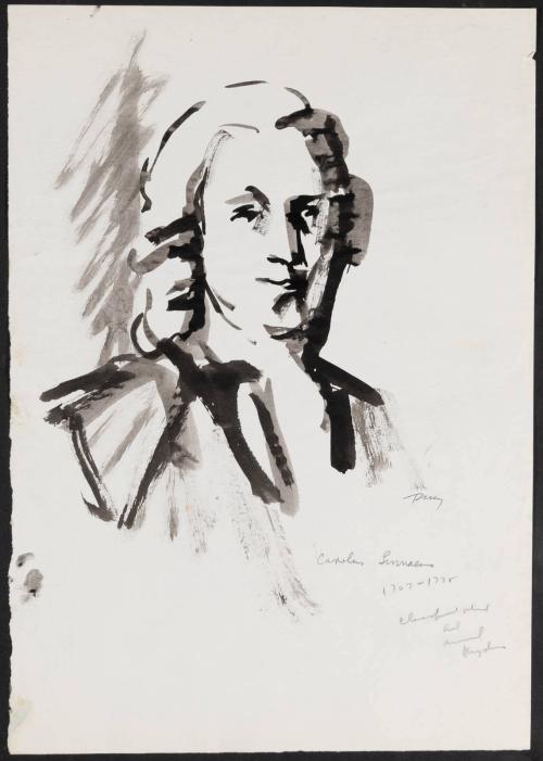 [Study for mural "Man and His Universe"]