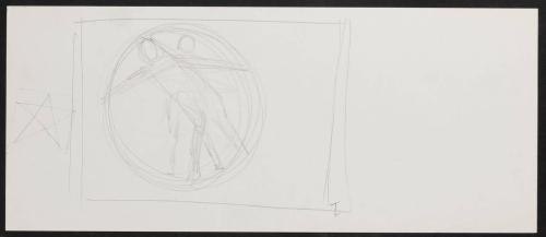 [Study for mural "Man and His Universe"]