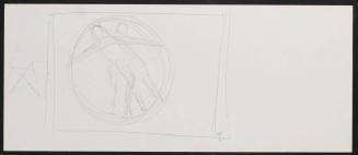 [Study for mural "Man and His Universe"]