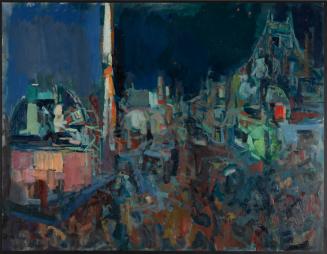 [Study for mural "Man and His Universe"]