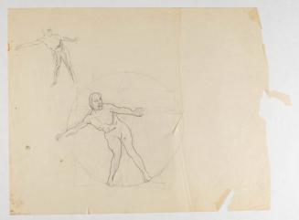 [Study for mural "Man and His Universe"]