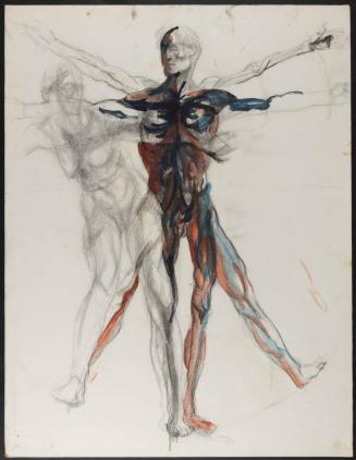 [Study for mural "Man and His Universe"]