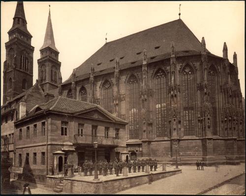 [Nuremberg, rear of church of St. Sebaldus]