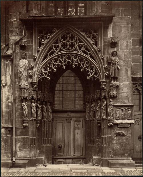 [Sebaldus Kirche, Brautthure I., Nurnberg [the Bridge door of St. Sebald]]