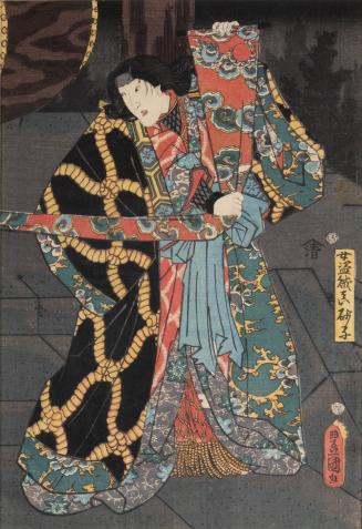 [Kabuki Actor in a Female Role]