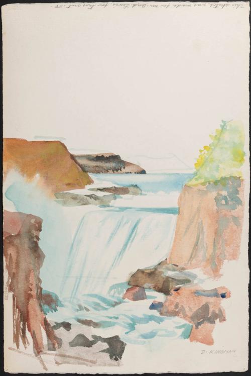 [Unfinished sketch, landscape]