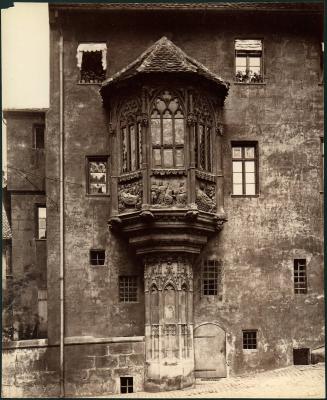 [Erker am Sebalderpfarrhof II. Nurnberg [Gothic window]]