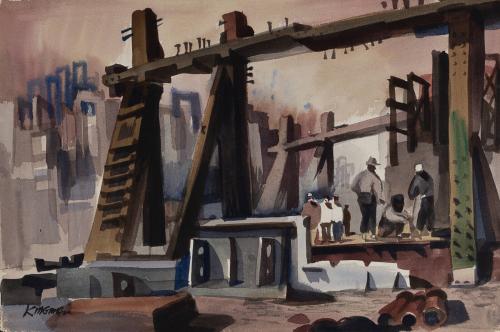 [Construction scene]