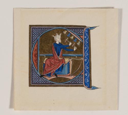 [Copy after a 13th century Flemish illumination]