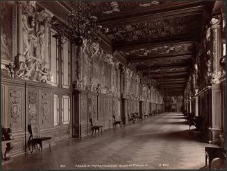 635. Palais de Fontainbleau. Galerie de Francois  7 er. X. Phot.