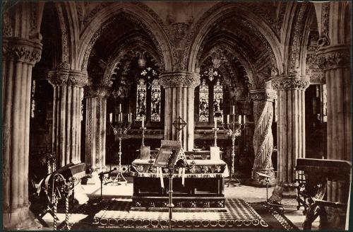 The Chancel, Roslin Chapel. 156. G. W. W.