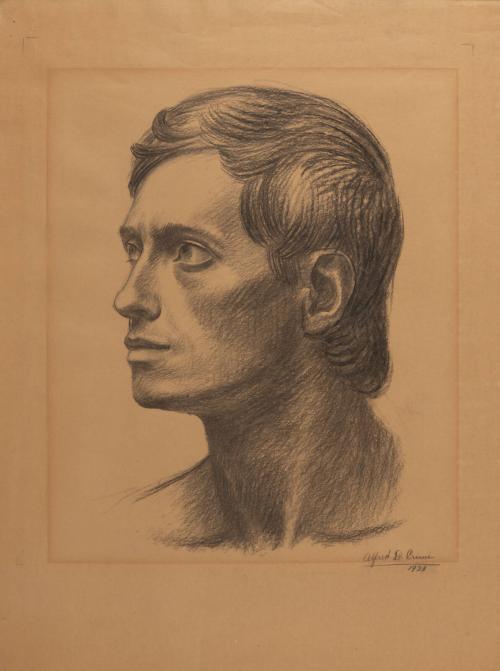 Head of a young man