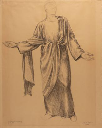 Study for Drapery, St. Thomas