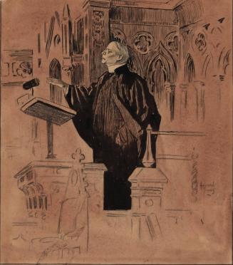 Clergyman at Pulpit