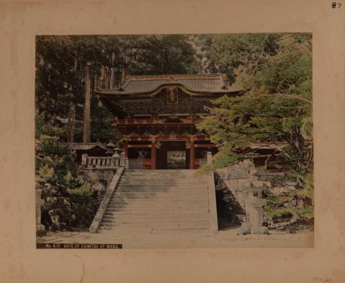 Gate of Eamitsu at Nikko