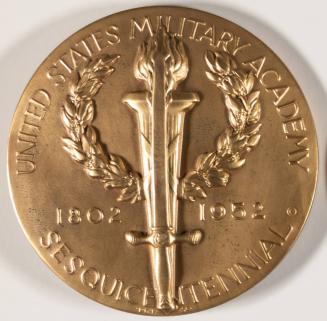 United States Military Academy Sesquicentennial Medal- Obverse