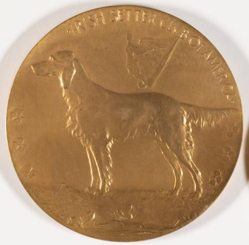 Obverse Irish Setter Club of America Medal