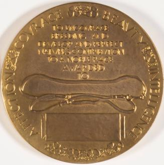 Reverse Irish Setter Club of America Medal