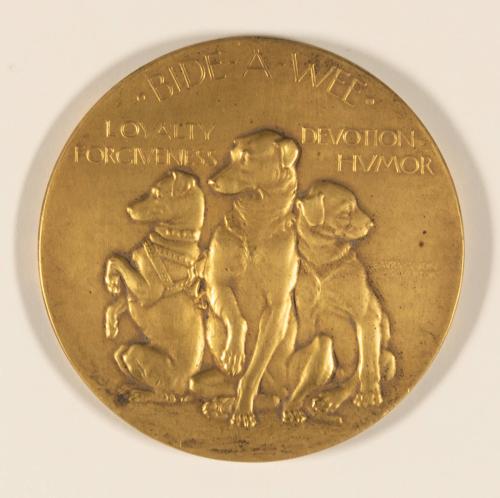 Obverse Bide-A-Wee Medal