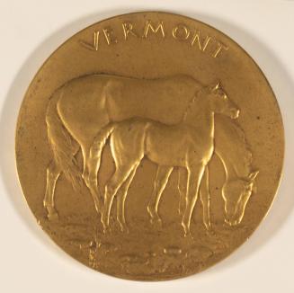 Obverse of the Vermont Medal