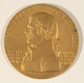 Obverse of American Bar Association Medal