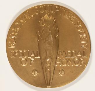National Sculpture Society - Special Medal of Honor- Reverse