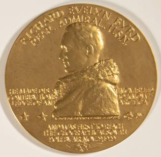 Obverse of Richard E. Byrd Medal