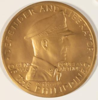 Obverse of Philippines 1947 One Peso Coin