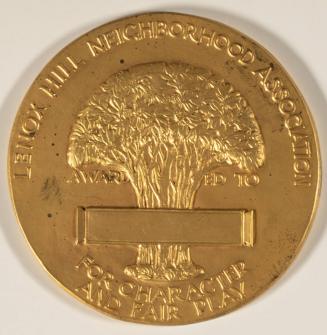 Lenox Hill Neighborhood Association Medal