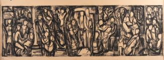 Sketch of the Mayo Clinic Mural