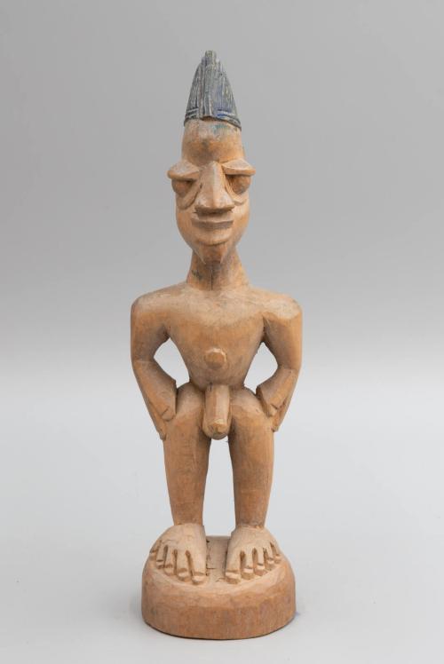 [Ibeji Male Figure]