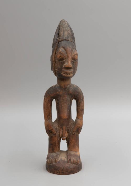 [Ibeji Male Figure]