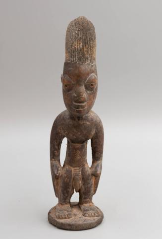 [Ibeji Male Figure]