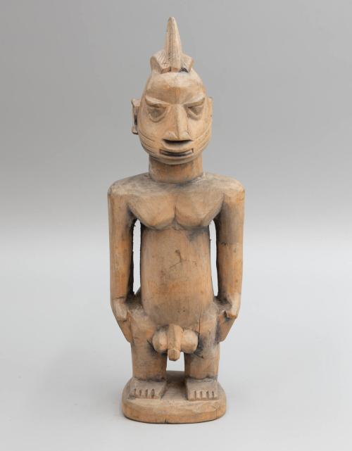 [Ibeji Male Figure]