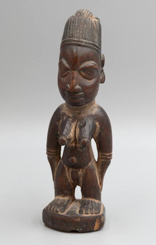 [Ibeji Female Figure]