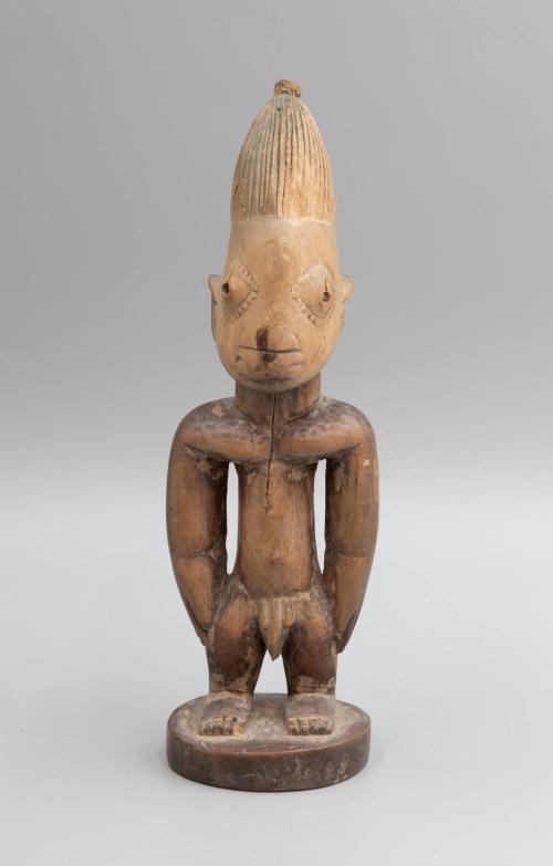 [Ibeji Male Figure]