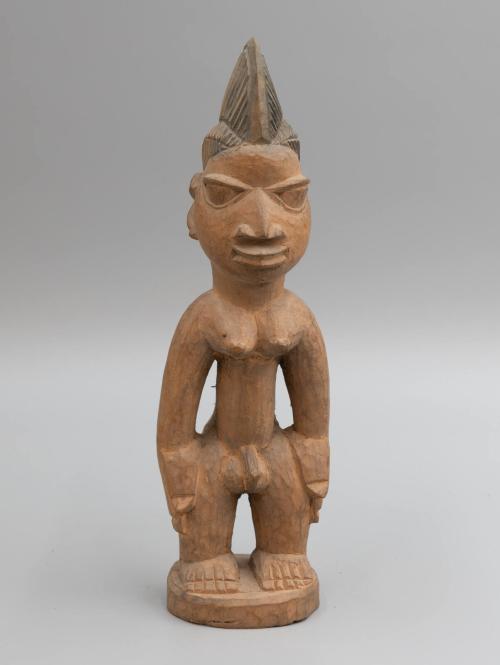 [Ibeji Male Figure]