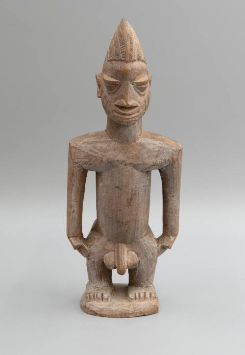 [Ibeji Male Figure]