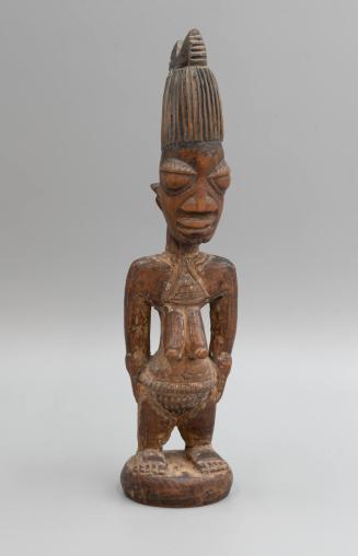 [Ibeji Female Figure]