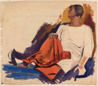 [Study of a reclining woman]