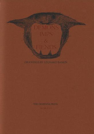 Title page, Demons, Imps & Fiends, 19 Drawings by Leonard Baskin