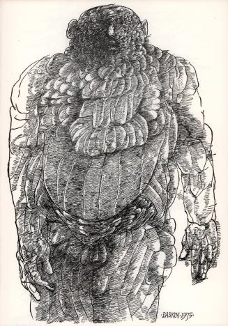 untitled [grotesque, male figure]