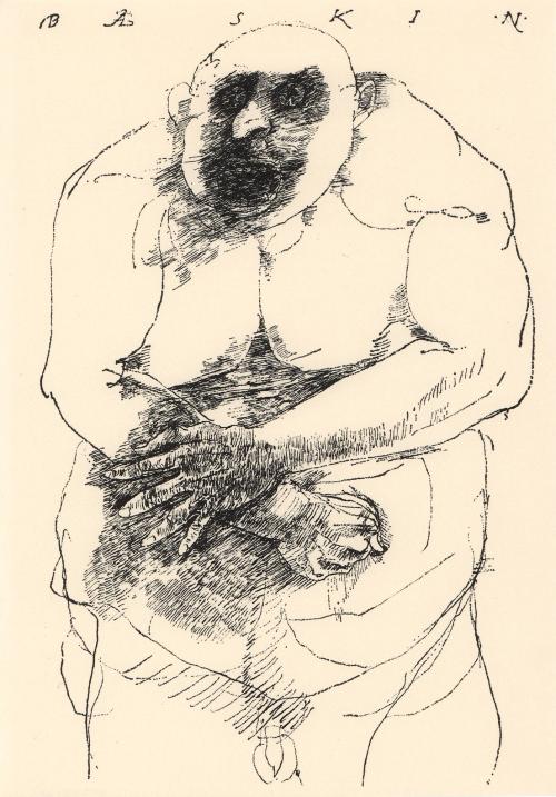 untitled [grotesque, standing male figure]