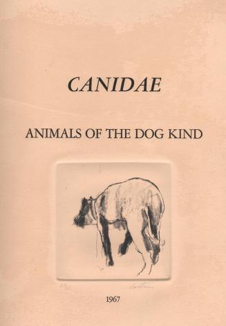 Title page, CANIDAE - Animals of the Dog Kind
