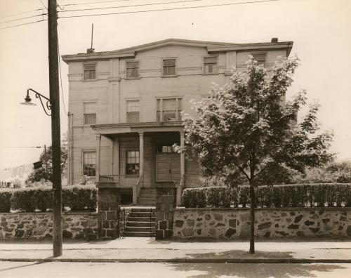 Facade of a residence