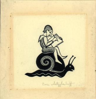 Young Scribe Riding a Snail