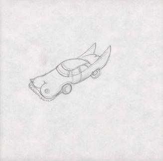 (19)  untitled [sketch, the “T” n’ “A” car]