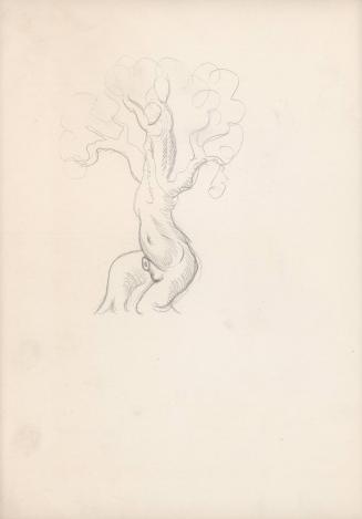 (161) untitled [sketch; tree figure]