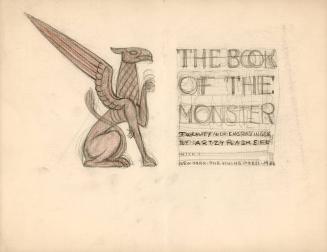 (214)  The Book of the Monster Twenty Wood Engravings by Boris Artzybasheff with New York The Viking Press 1936