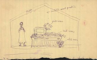 (328) untitled [sketch, funeral service]